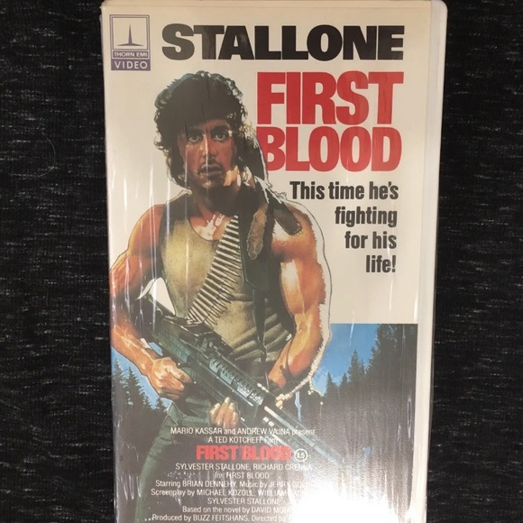 Rambo First Blood Part 2 Clamshell Sealed Very Rare - Picture 2 of 9